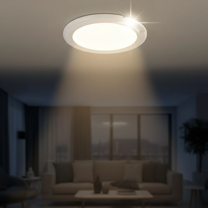 Rechargeable Motion Sensor Ceiling Light with Remote