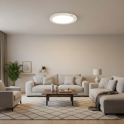 Rechargeable Motion Sensor Ceiling Light with Remote