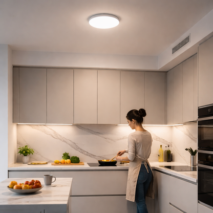 Rechargeable Motion Sensor Ceiling Light with Remote – Wireless Battery Operated Magnetic Mount No Wiring